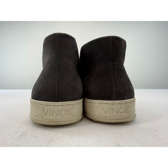 Vince Gray Suede Chukka Sneaker Boot Mens 10.5 Minimalist Luxury Casual Shoes main image 8
